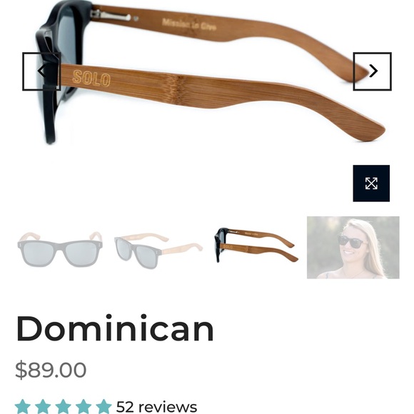 Solo Eyewear Sunglasses - Dominican, Unisex - Picture 3 of 6